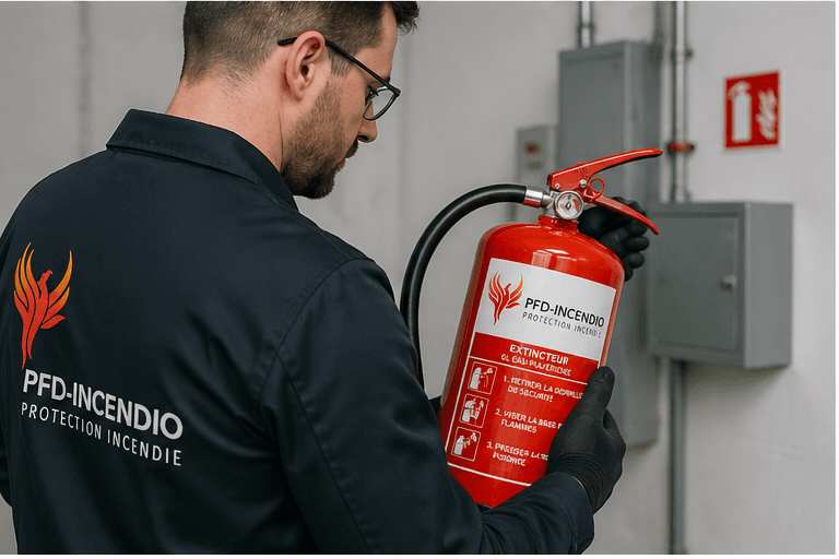 Entreprise d'extincteur, PFD Incendio