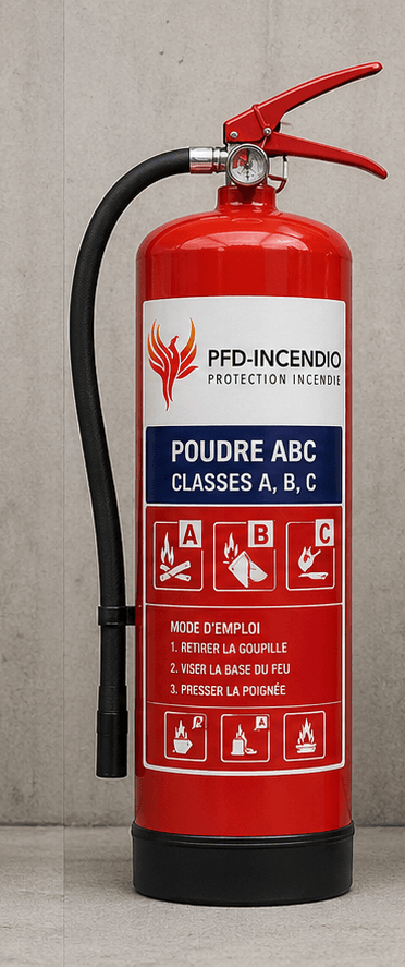 Entreprise d'extincteur, PFD Incendio