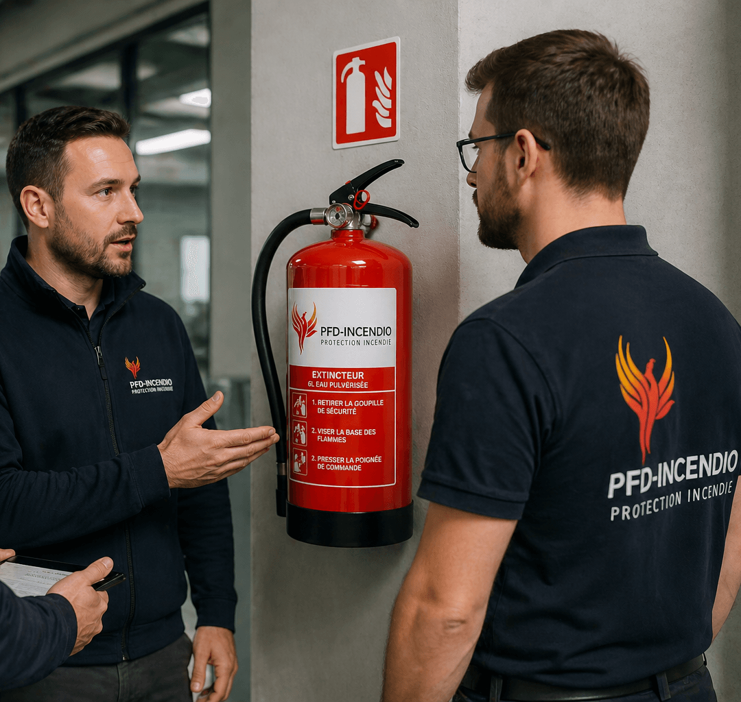 Entreprise d'extincteur, PFD Incendio